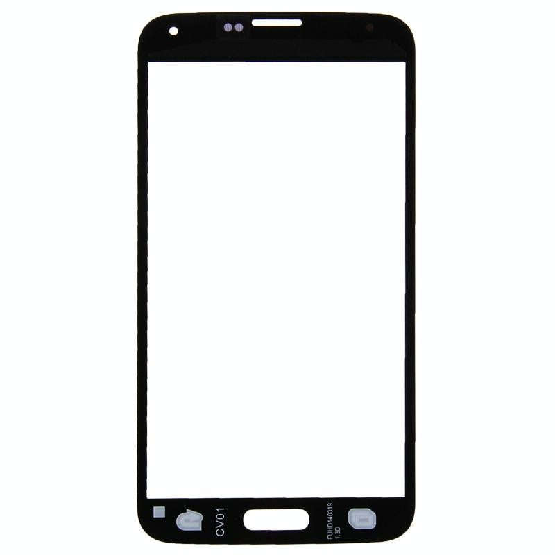 For Samsung Galaxy S5 / G900  10pcs Front Screen Outer Glass Lens (Black)