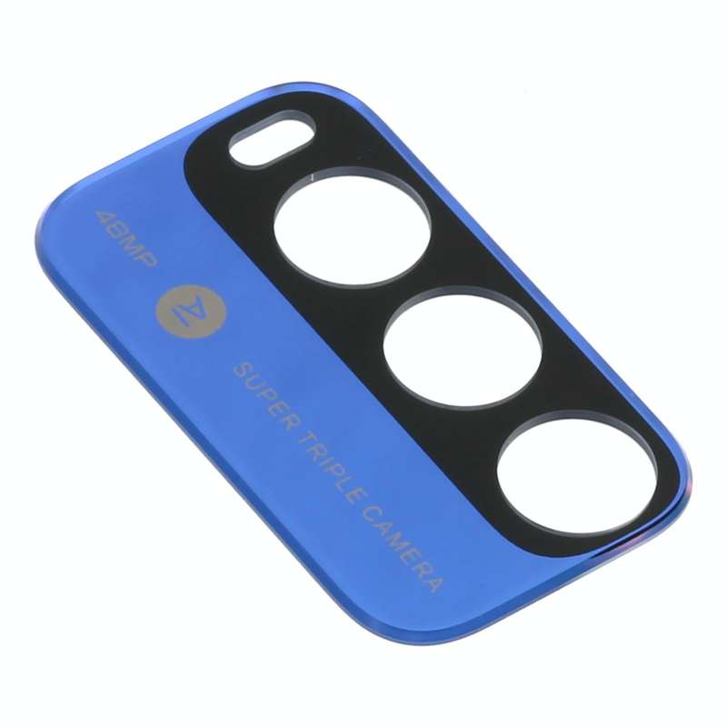 10 PCS Back Camera Lens for Xiaomi Redmi Note 9 4G M2010J19SC (Blue)