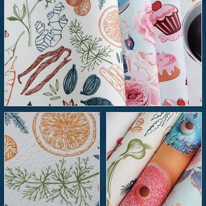PVC Kitchen Non-Slip Floor Stickers Thickened Stickers Household Waterproof Floor Mats, Specifica...