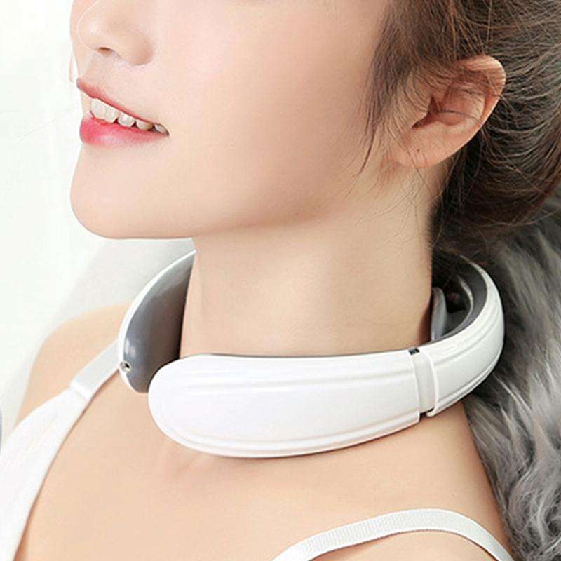 Intelligent Wireless Electromagnetic Pulse Cervical Spine Physiotherapy Instrument Neck Protector...