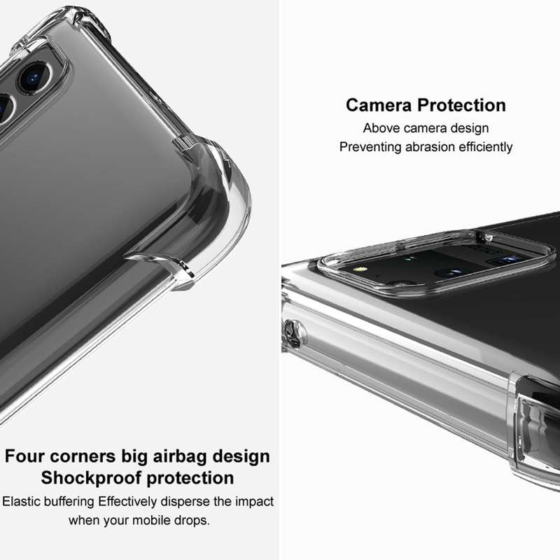 For Nokia 8.3 5G IMAK All-inclusive Shockproof Airbag TPU Case with Screen Protector(Transparent ...