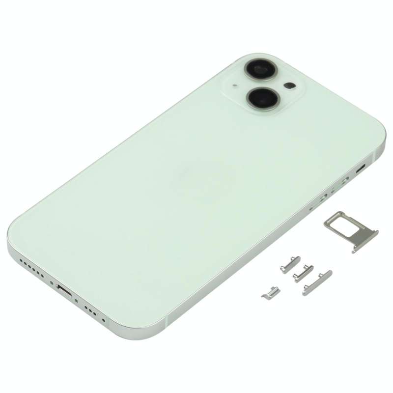 Back Housing Cover with Appearance Imitation of iP13 for iPhone XR(Green)