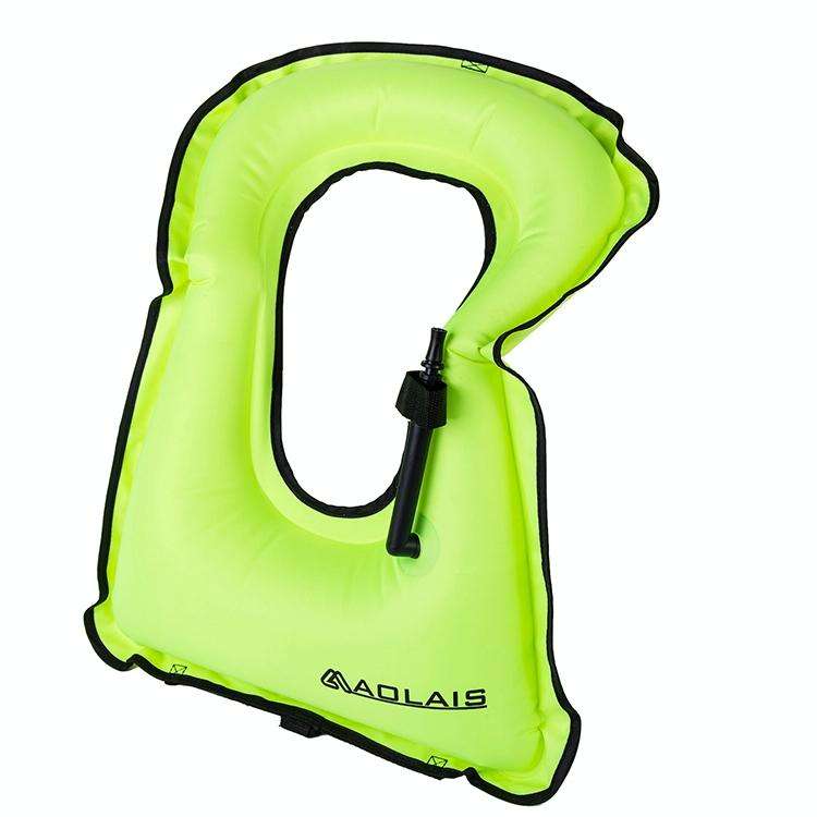 Adult Portable Snorkeling Buoyancy Inflatable Vest Life Jacket Swimming Equipment, Size:650*450mm...