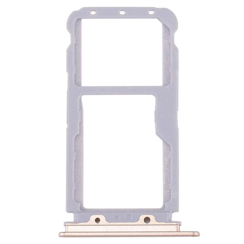 For Huawei nova 2 Plus SIM Card Tray & SIM / Micro SD Card Tray(Gold)
