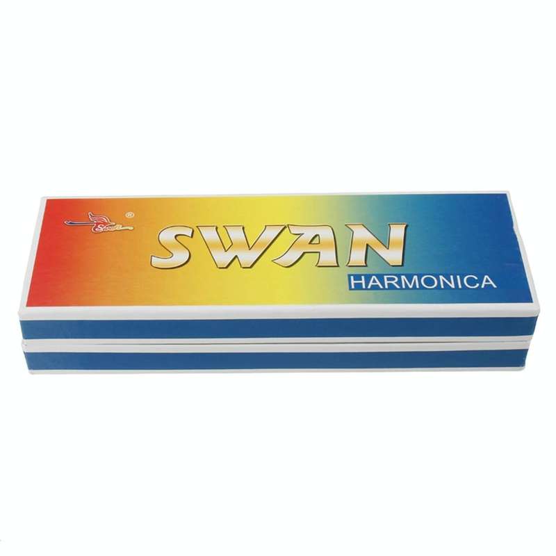 Swan SW24-12A 24-holes Double-sided Harmonica Beginner Polyphony Box Adult Children Beginners Per...