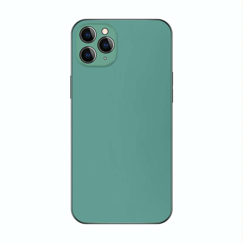 For iPhone 11 Pro Max Electroplating AG Frosted Phone Case(Green)