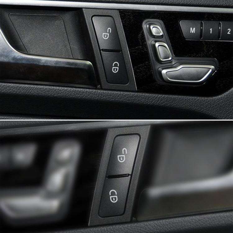 Car Right Side Door Lock Switch Buttons 2049058402 for Mercedes-Benz W204, Left Driving (Red)