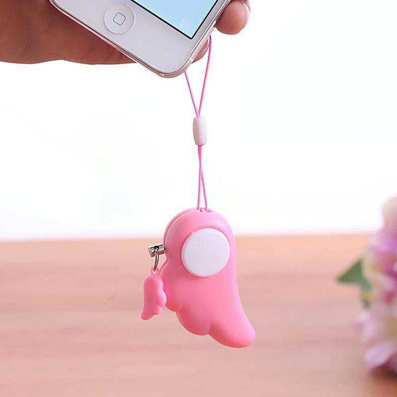 Angel Wing Anti-rape Device Personal Alarm, Self-defense Defend Wolf, Mini Alarm with 90dB Alarm ...