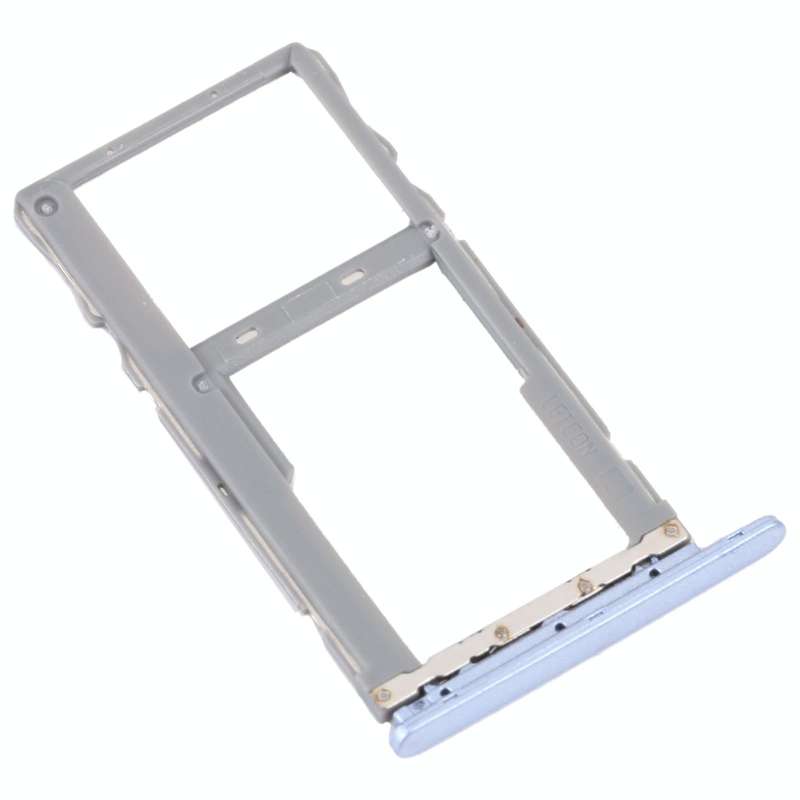 For TCL 10 SE T766H Original SIM Card Tray + SIM / Micro SD Card Tray(Purple)