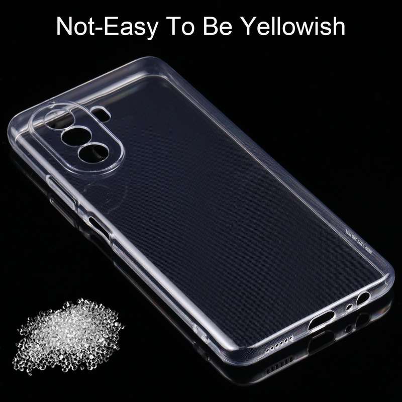 For Huawei nova Y70 0.75mm Ultra-thin Transparent TPU Phone Case