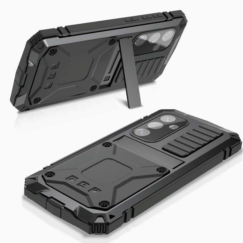 For Samsung Galaxy S24 5G R-JUST Life Waterproof Dustproof Shockproof Phone Case(Black)