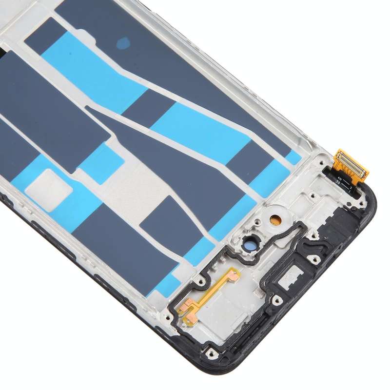 For OPPO Reno5 F OLED LCD Screen Digitizer Full Assembly with Frame