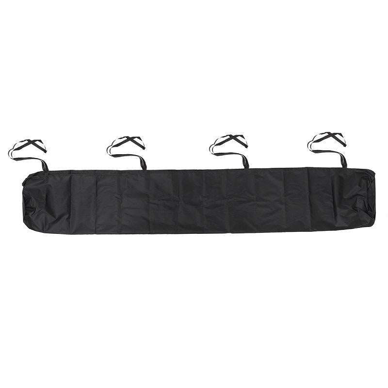 Retractable Roller Blind Awning Waterproof and Dustproof Protective Cover, Length: 2.5m (Black)
