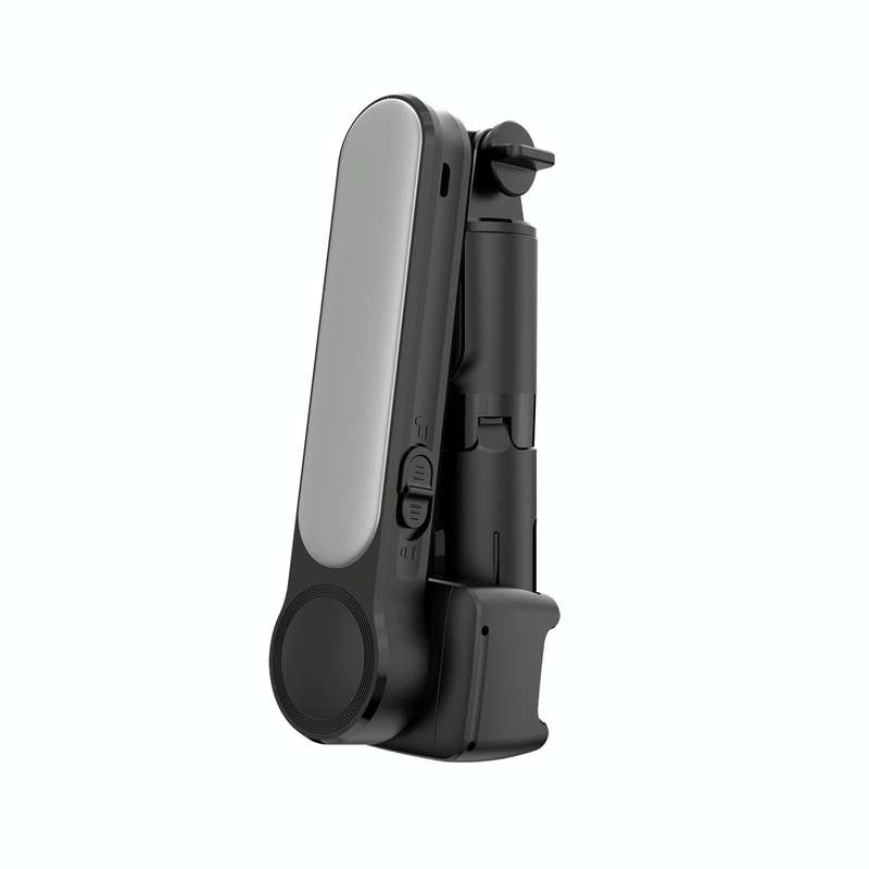 L09 Mini Folding Fill Light Gimbal Stabilizer Tripod(Black)