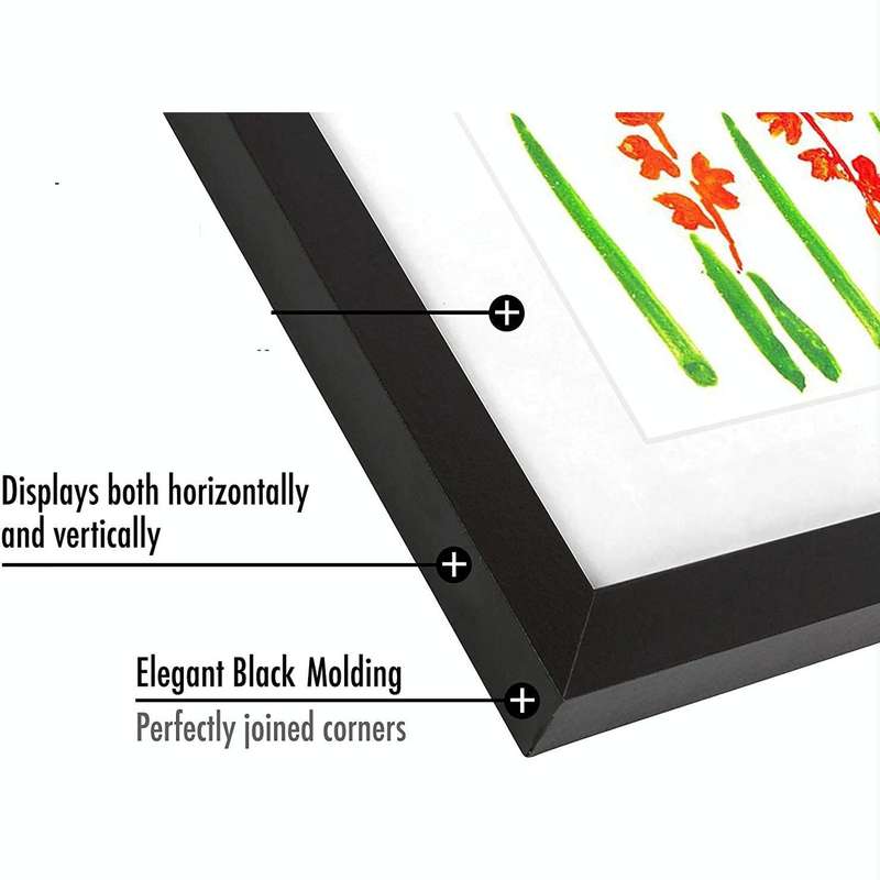 Wood Children Art Frames Magnetic Front Open Frametory for Poster Photo Drawing Paintings Picture...
