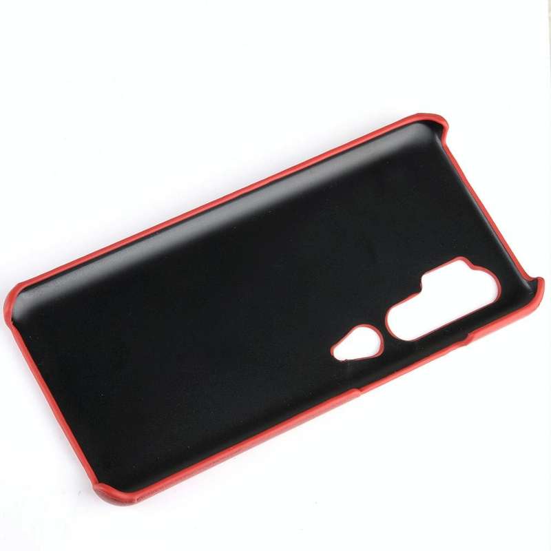 For Xiaomi Mi Note 10/ Note10 Pro/CC9 Pro Shockproof Litchi Texture PC + PU Case(Brown)