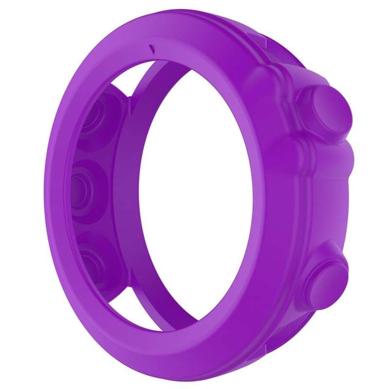 Smart Watch Silicone Protective Case for Garmin Fenix 3(Purple)