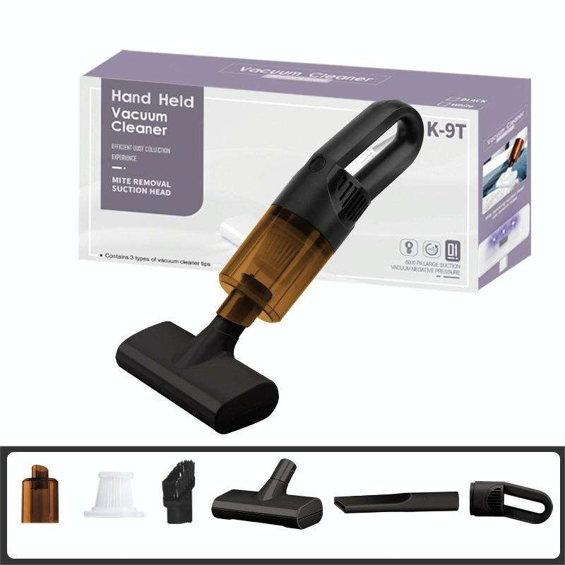 K9T 6W 3000 Pa Wireless Mite Removal Instrument Handheld Portable Vacuum Cleaner(Black)