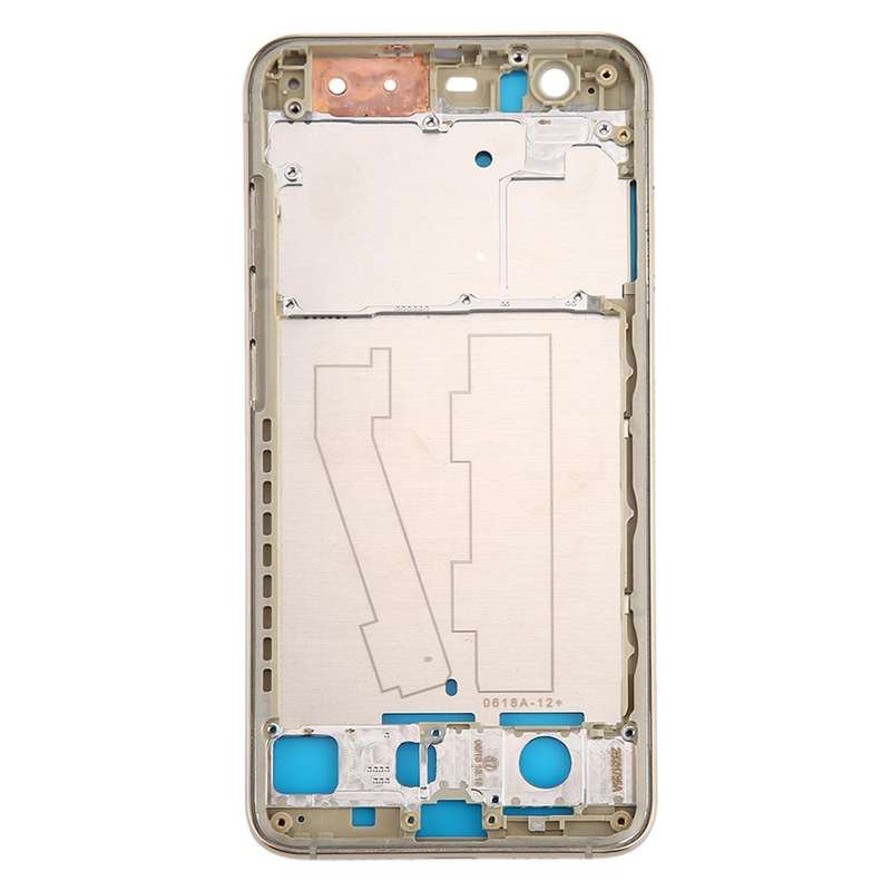 For Xiaomi Mi 6 Front Housing LCD Frame Bezel Plate(Gold)