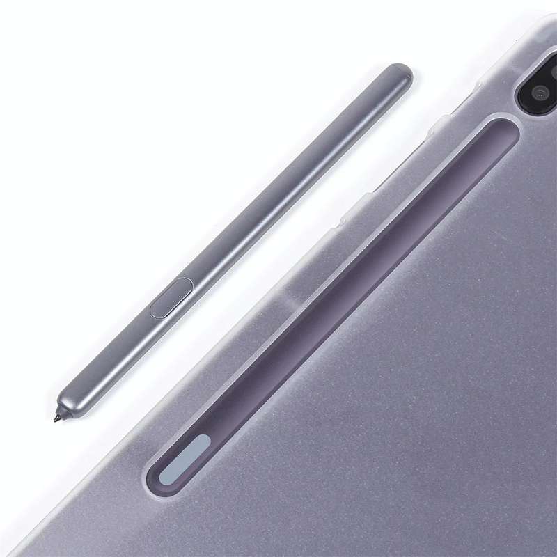 For Samsung Galaxy Tab S8 / Galaxy Tab S7 / T870 Silk Texture Three-fold Horizontal Flip Leather ...