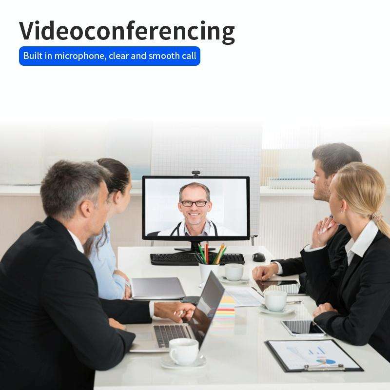 Full HD 1080P Webcam Built-in Microphone Smart Web Camera USB Streaming Live Camera With Noise Ca...