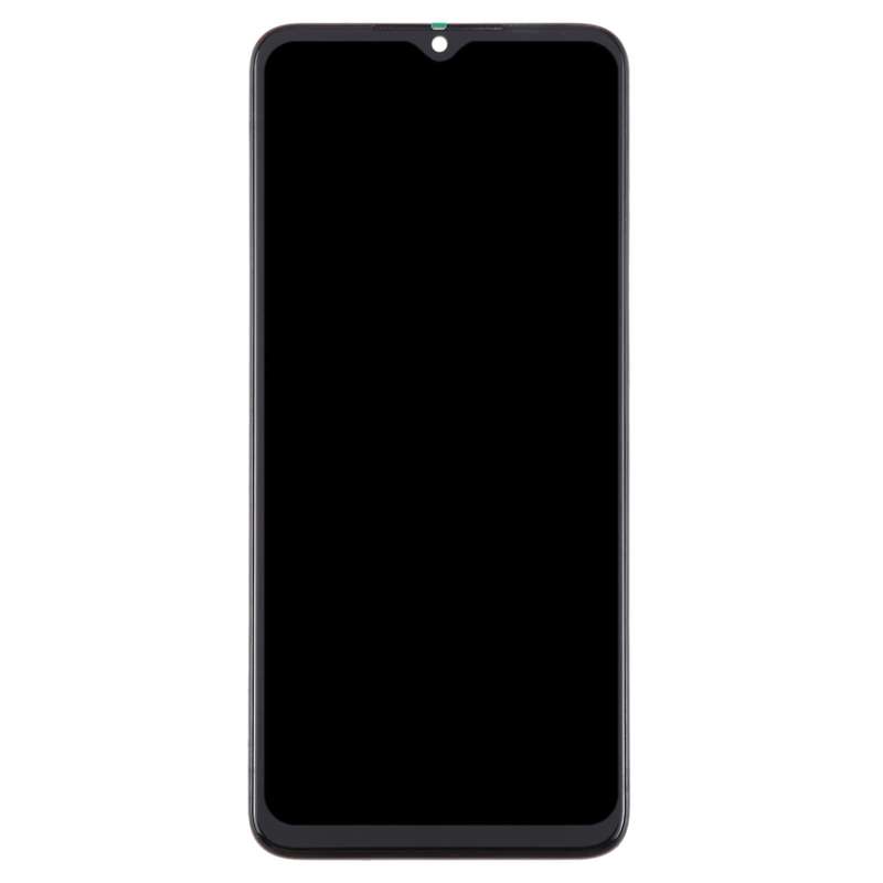 For ZTE Blade A54 LCD Screen Digitizer Full Assembly with Frame (Black)