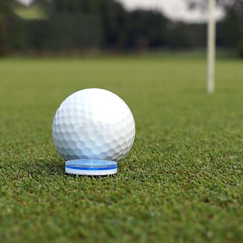 PGM MK011 Magnetic Golf Level Cap Clip Ball Marker(Blue)