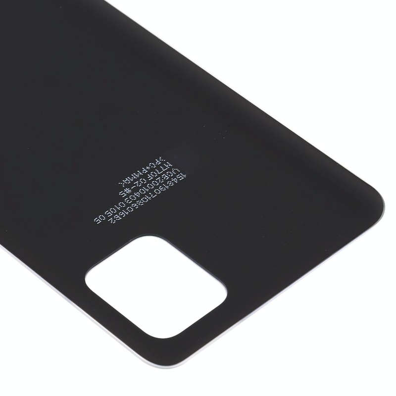 For Samsung Galaxy A91 Battery Back Cover (Black)