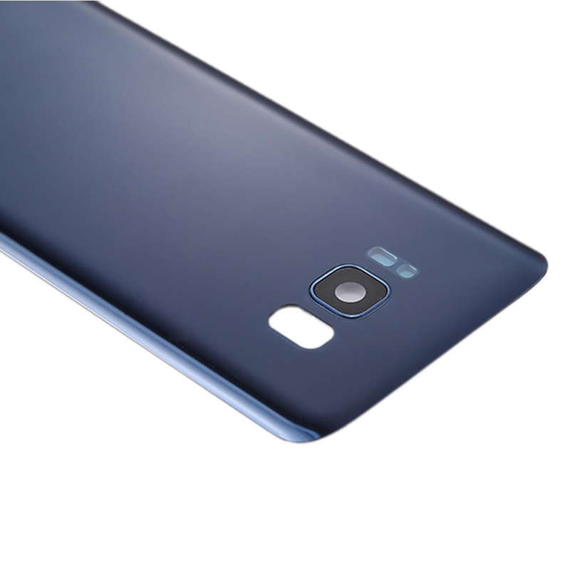 For Galaxy S8 / G950 Battery Back Cover with Camera Lens Cover & Adhesive (Blue)