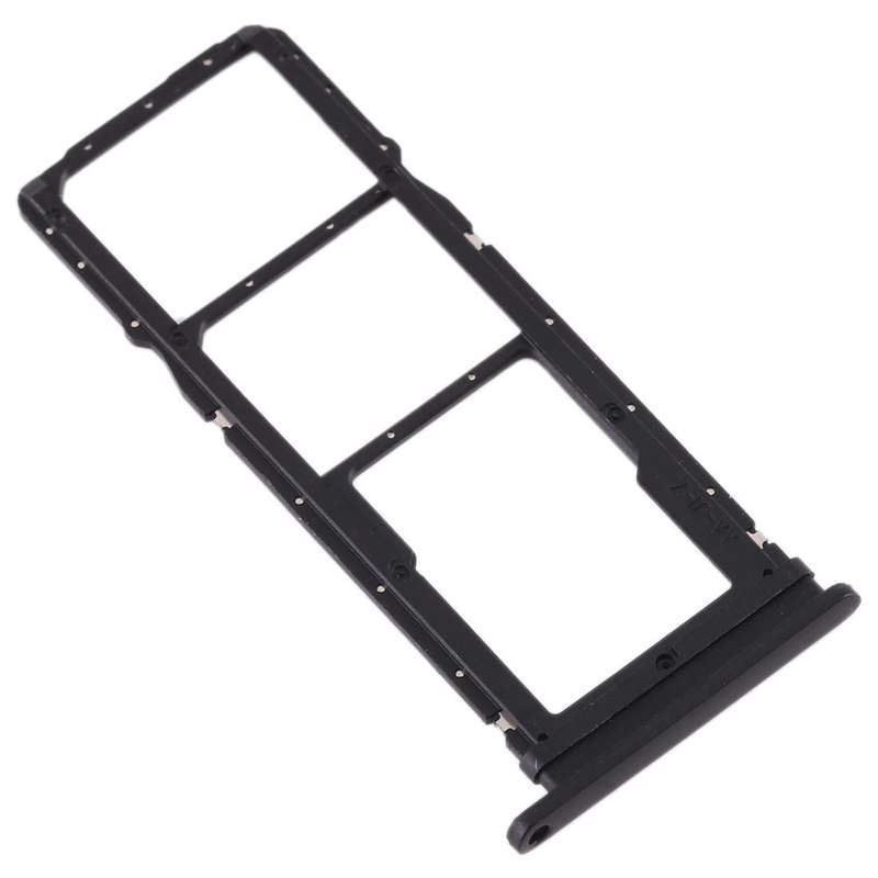 SIM Card Tray + SIM Card Tray + Micro SD Card Tray for Huawei Honor Play 3 (Black)