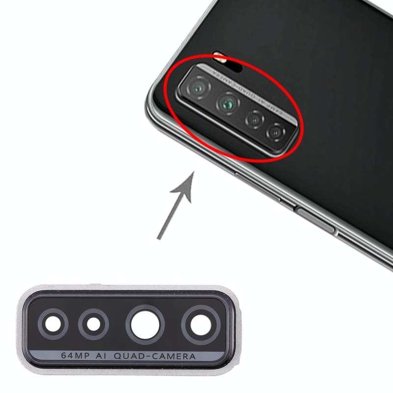 For Huawei P40 Lite 5G / Nova 7 SE  Original Camera Lens Cover (Black)