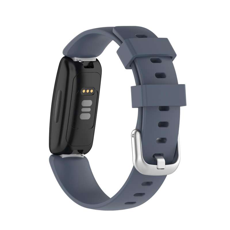 For Fitbit Inspire 2 TPE Watch Band, Size:S(Grey)