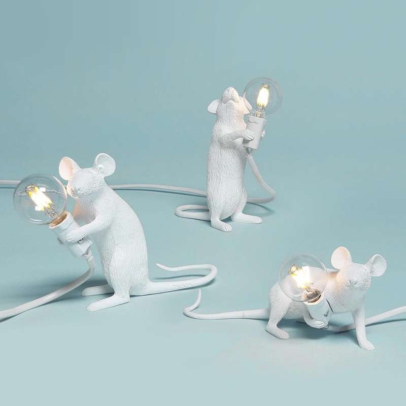 Mini Mouse Living Room Dining Room Bedroom Bedside Table Floor Lamp(Sitting Style)