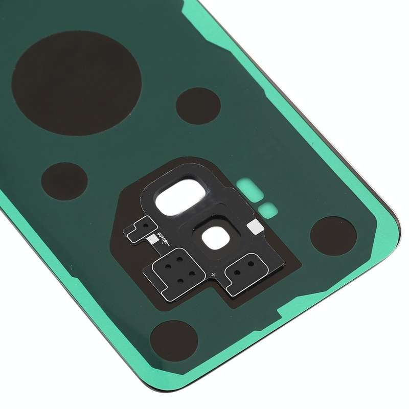 For Galaxy S9 Battery Back Cover with Camera Lens (Black)