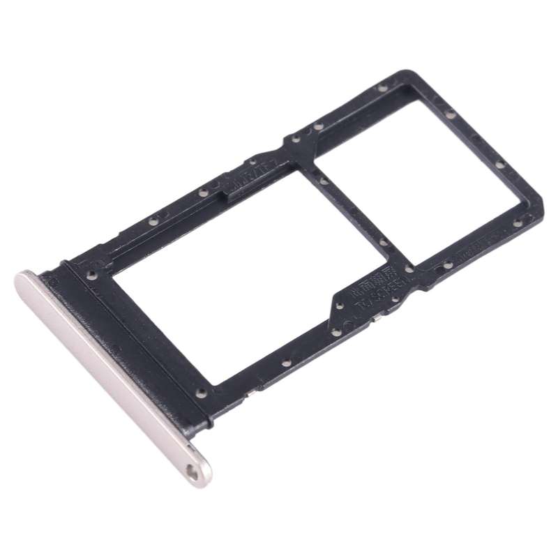 For Honor X7a SIM + SIM / Micro SD Card Tray (Gold)