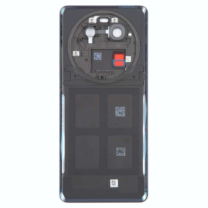 For OPPO Find X6 Original Battery Back Cover with Camera Lens Cover(Black)