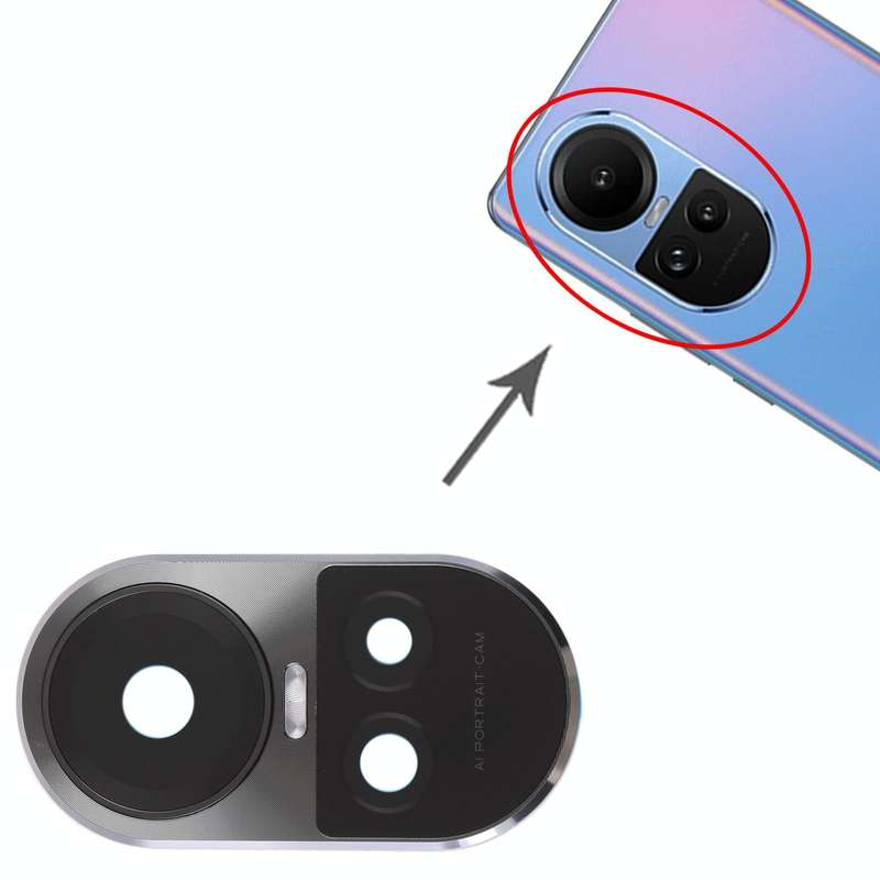 For OPPO Reno10 Global Original Camera Lens Cover (Grey)