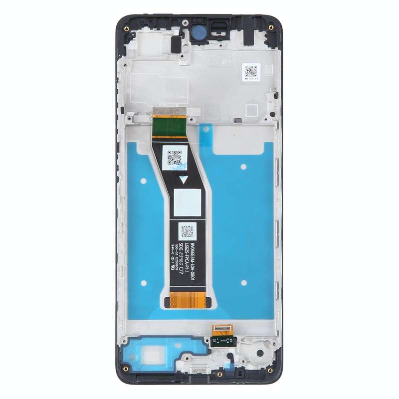 For Motorola Moto G04 OEM LCD Screen Digitizer Full Assembly with Frame