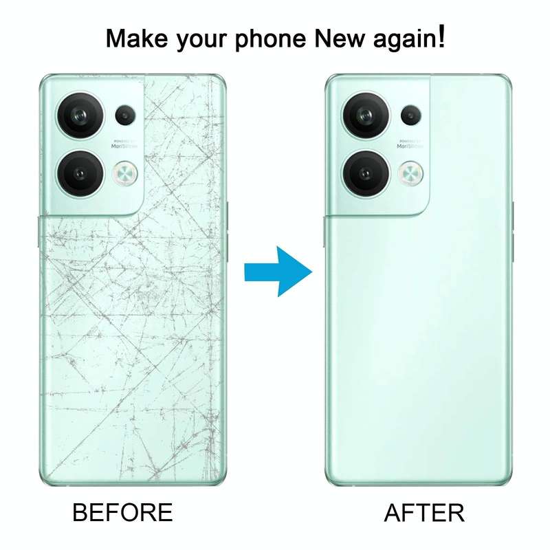 For OPPO Reno9 Pro+ Original Battery Back Cover with Camera Lens Cover(Blue)