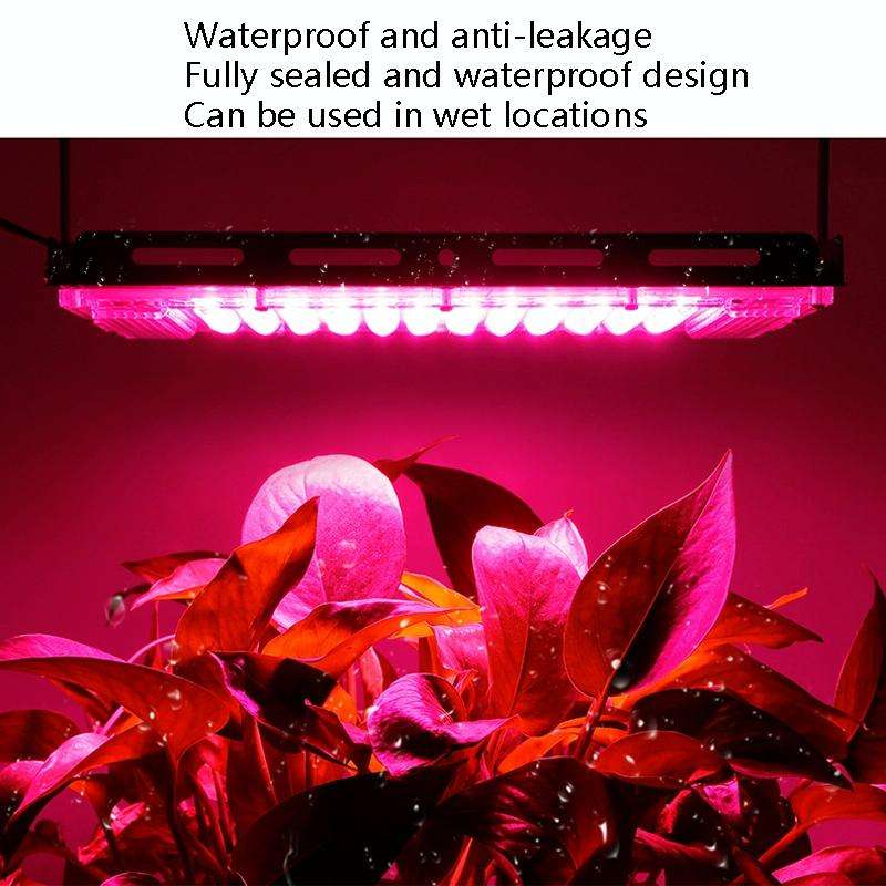LED Plant Light Full Spectroscopy Waterproof Growth Lamp Seedlings Vegetable Filling Lamp, Power:...