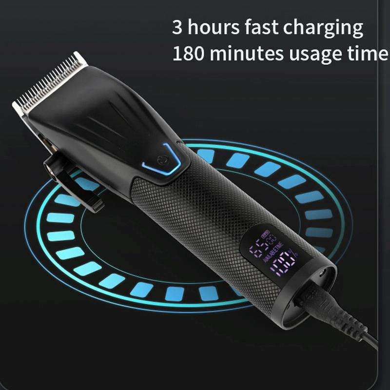 Men Electric Haircutting Tools Set Sculpting Electric Clipper(Gold)