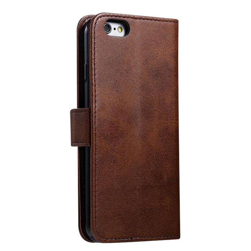 For iPhone 6 Plus GUSSIM Magnetic Horizontal Flip Leather Case with Holder & Card Slots & & Walle...
