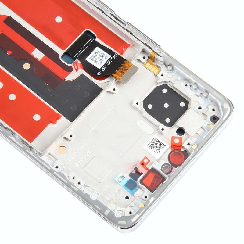 For Honor 80 Pro Original LCD Screen Digitizer Full Assembly with Frame (Silver)