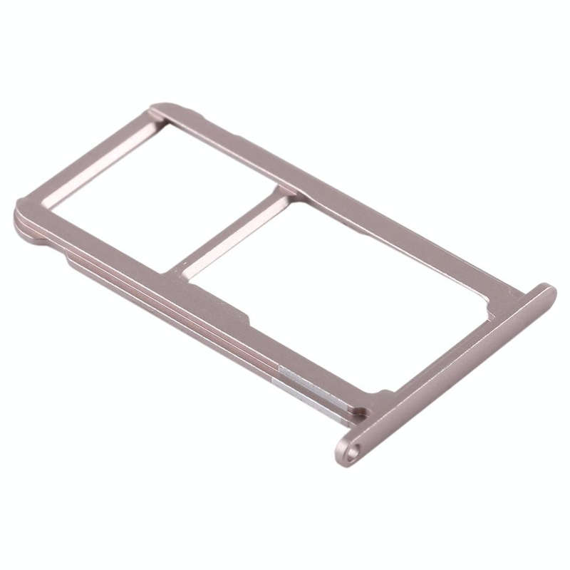 SIM Card Tray + SIM Card Tray / Micro SD Card for Huawei G9 Plus (Mocha Gold)