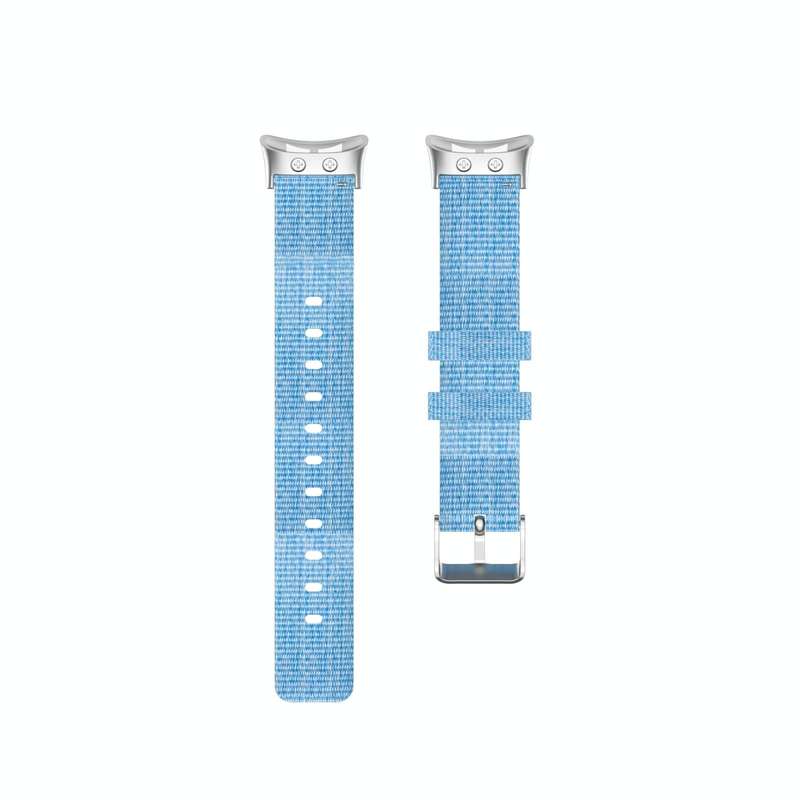 For Garmin Forerunner 45 / 45S / Swim 2 Universal Nylon Canvas Watch Band(Sky Blue)