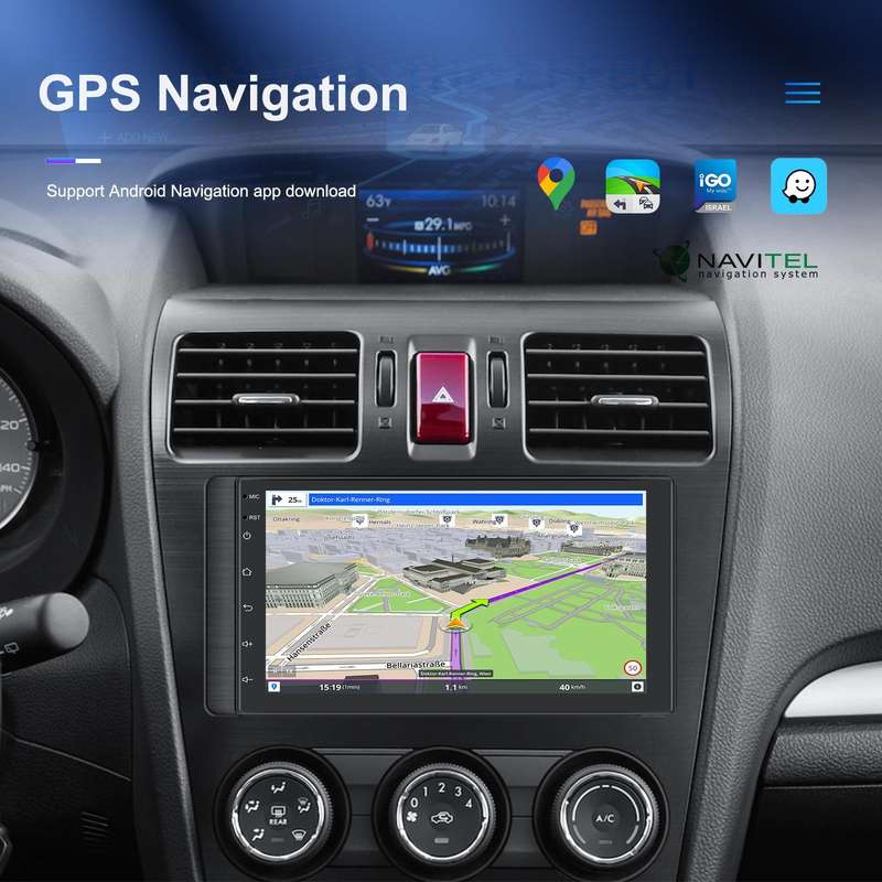 A3194 7 Inch Android 11 Central Control Carplay 2+32G Car Large Screen Navigation Reversing Video...