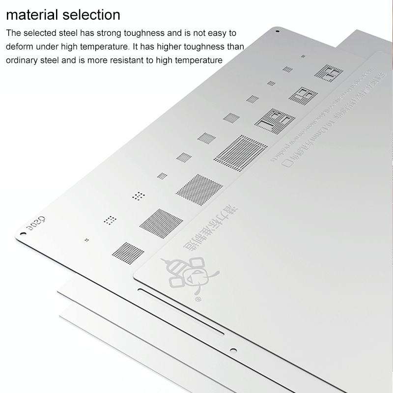 Qianli QS04 Bumblebee Stencils BGA Reballing Planting Tin Plate For iPhone X/8/8 Plus