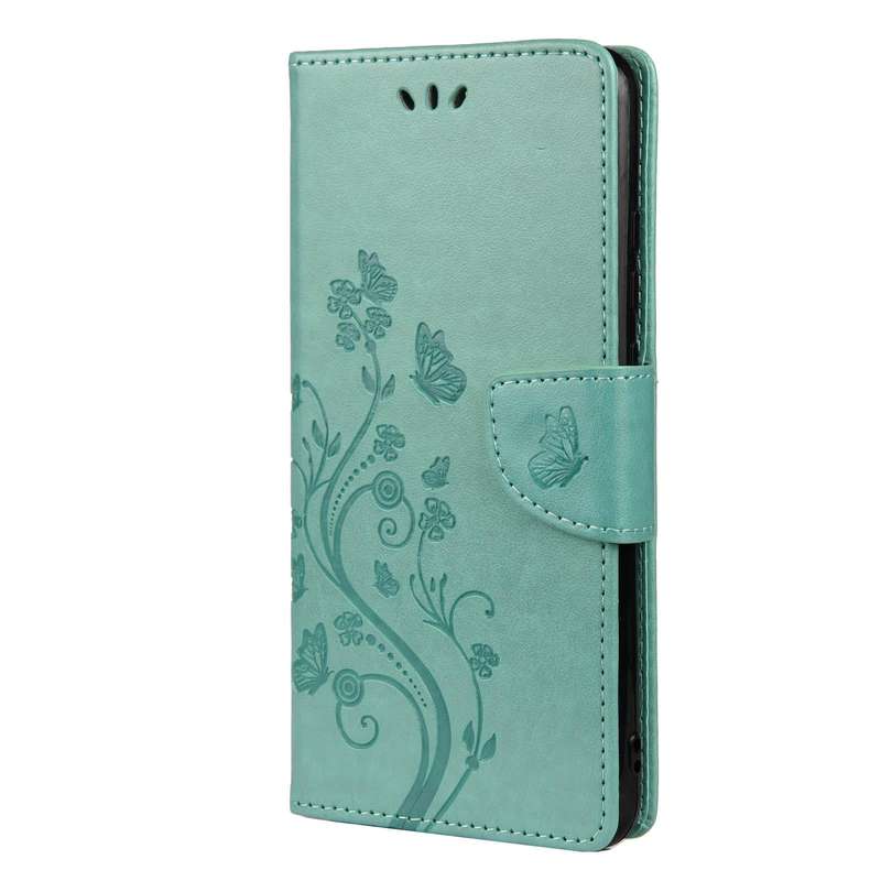 For Samsung Galaxy A33 5G Butterfly Flower Pattern Horizontal Flip Leather Phone Case with Card S...