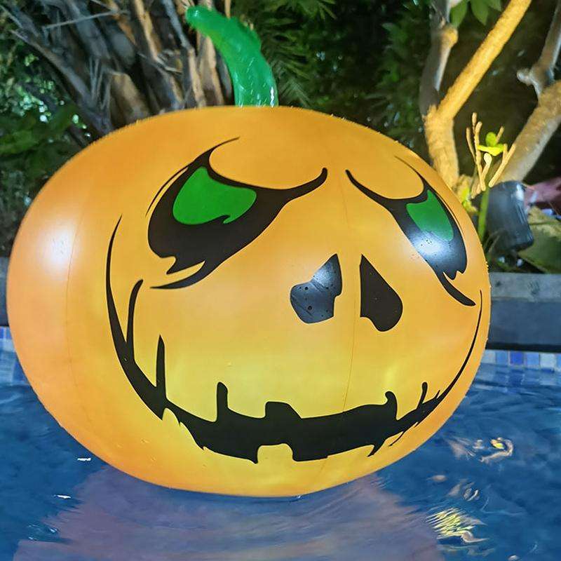 Halloween Bar Haunted House Shopping Mall Inflatable Decoration, Size: 16 Inch Glowing Pumpkin