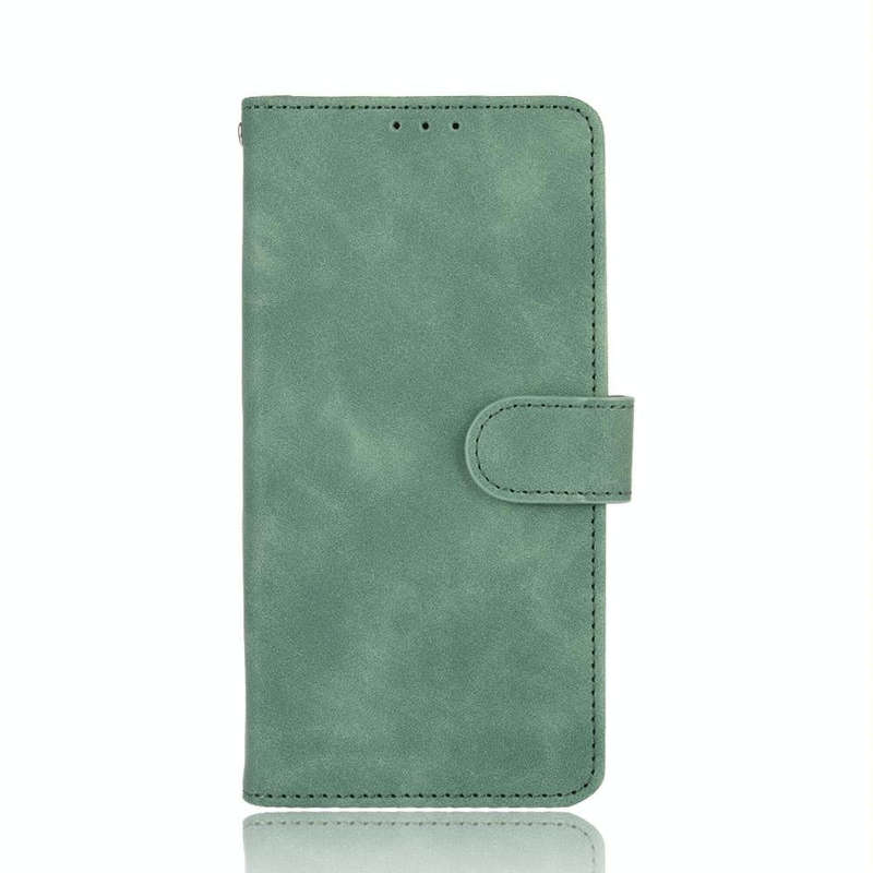 For LG Velvet Solid Color Skin Feel Magnetic Buckle Horizontal Flip Calf Texture PU Leather Case ...
